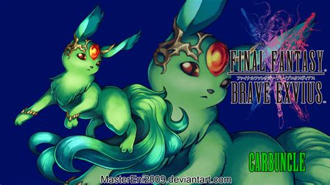 carbuncle ffbe|ffbe espers location.
